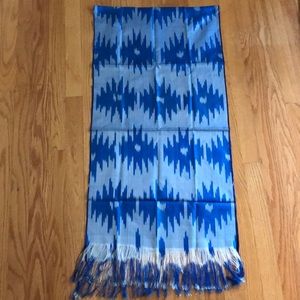 Boho Handmade Silk Ikat Scarf